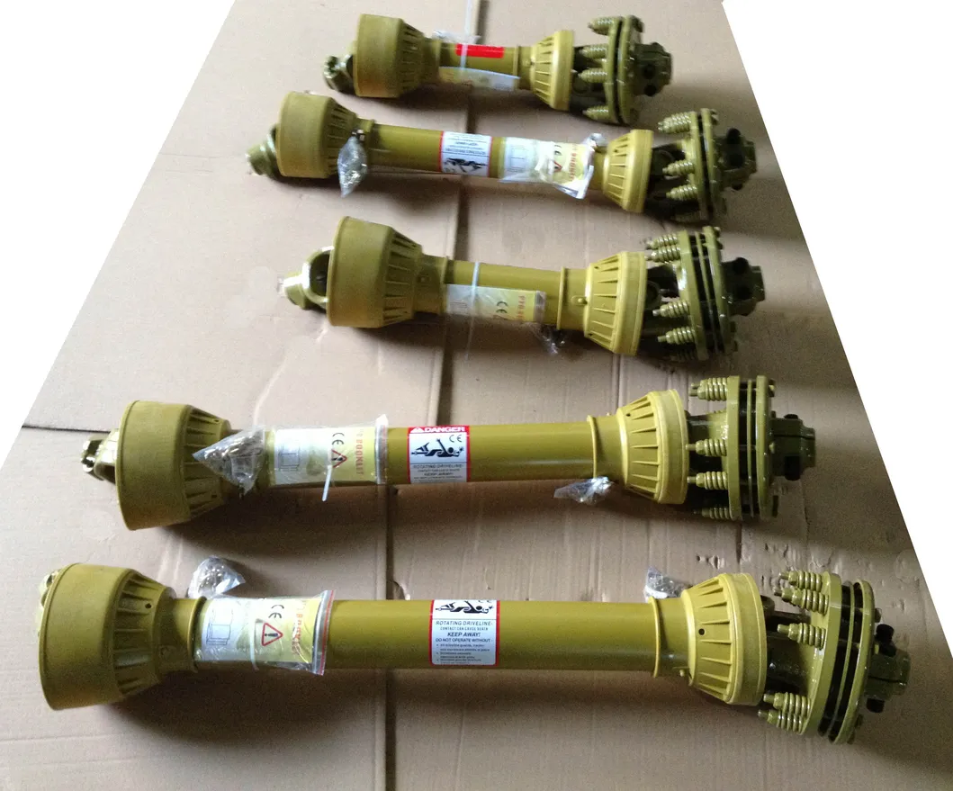 CE Certification Agricultural Wide Angle Tractor Factory Supply 6 Spline 540 Pto Drive Shaft for Bush Hog with Yoke Adapter Parts