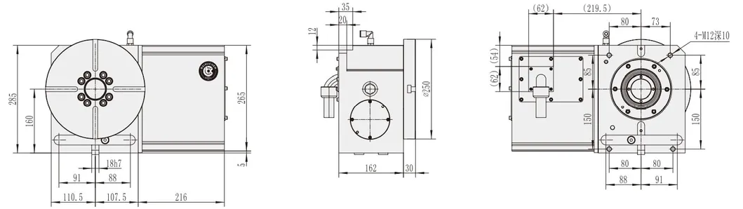 Wt-250 CNC Machining Center Accessories for Numerical Control Machine