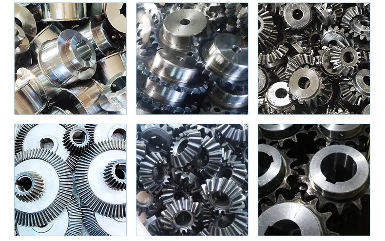 European Standard Series 06b 08b 10b 12b 16b Double Simplex Roller Chain Sprockets for Two Single Chains