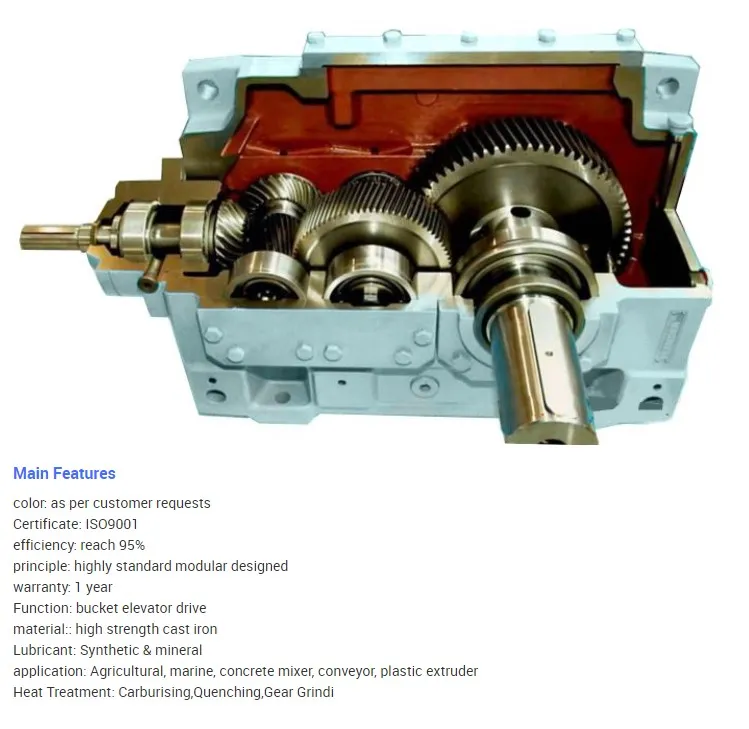 Gearbox B Helical Bevel Electricity Power Reducer Bevel Gearbox for Concrete Mixer Auto Gearbox for Tricycle Diesel Engine Gear