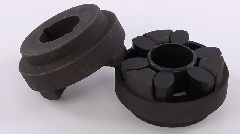 Customized H Type Shaft Joint Rubber Spider Coupling Lovejoy Jaw Couplings Spider Coupling HRC Flexible Couplings