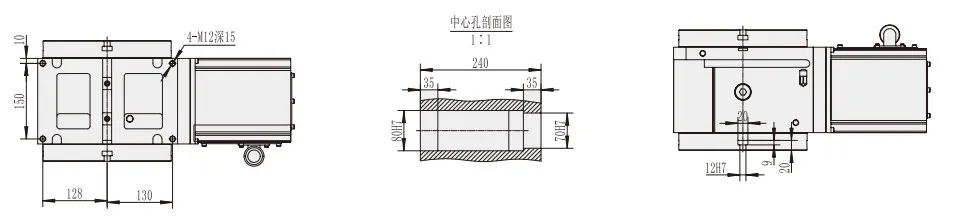 Wt-255-2p Chinese CNC Vertical Machining Center Price CNC Machining Center Accessories