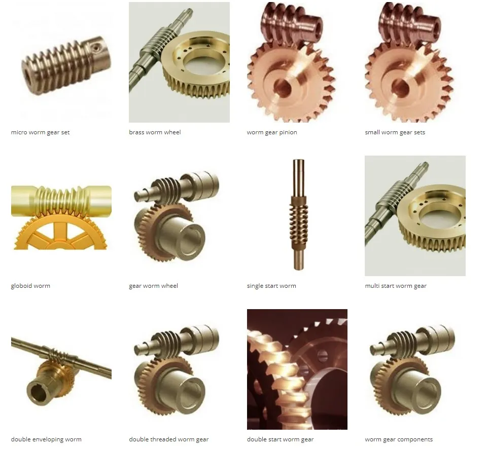 Bronze Worm Gear Duplex Plastic Helical Micro Globoid Precision Manual Enveloping Metric Stainless Steel Single Start Suppliers Mini Hand Light Weight