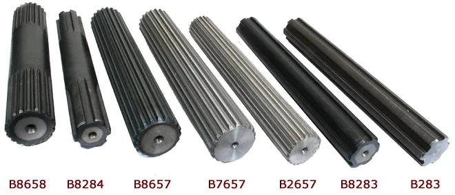 OEM Transmission Hard Chrome Forging Casting Steel 45c Carbon Steel Transmission Spur Helical Pinion Spline Gear Shaft Propeller Shaft