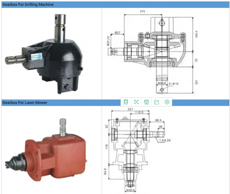 Agricultural Reduction Rpm Vertical PGA Feed Mixing Agriculture Epicyclic Single Auger Tmr Mixers Planetary Gear Box