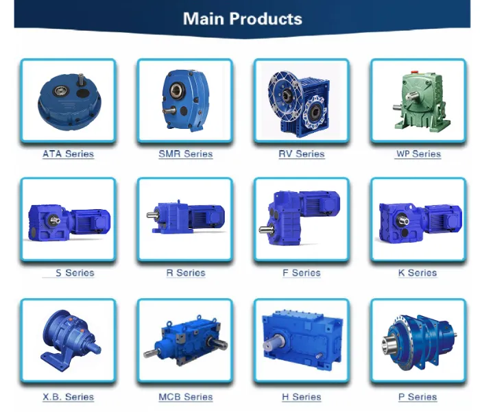 PC Series Disc Hard Tooth Surface Helical Gear Wheel Speed Reducer Worm Reducer Variator Gearmotor with Pre-Stage Helical Unit