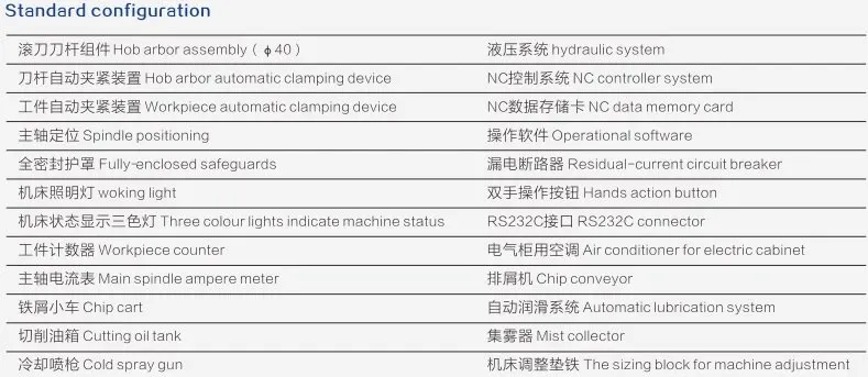 Y3140 CNC Tmo2 Platform Series Gear Cutting Sharping Hobbing Machine for Sale