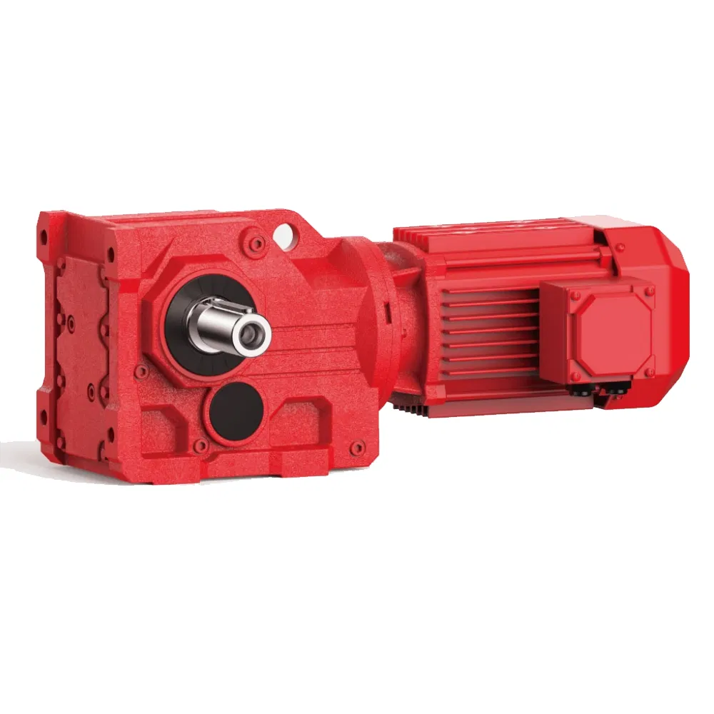 Competitive Price K Series Horizontal Hard Tooth Surface Reducer Gear Reducer Helical Gearbox Industrial Cement Mixer Gear Reducer