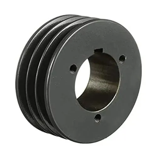 3V Series Cast Iron Three-Groove Sheaves Pulley with Split Taper Bushings