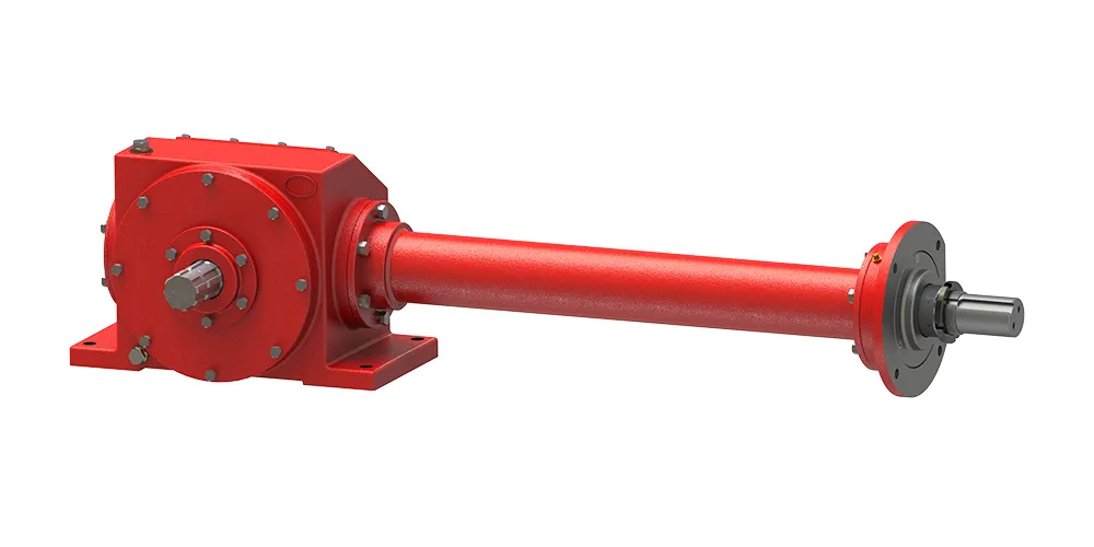 Durable and Highly Stable 2350 Spiral Bevel Main Gearbox for Square Hay Baler Adjustable Gearbox