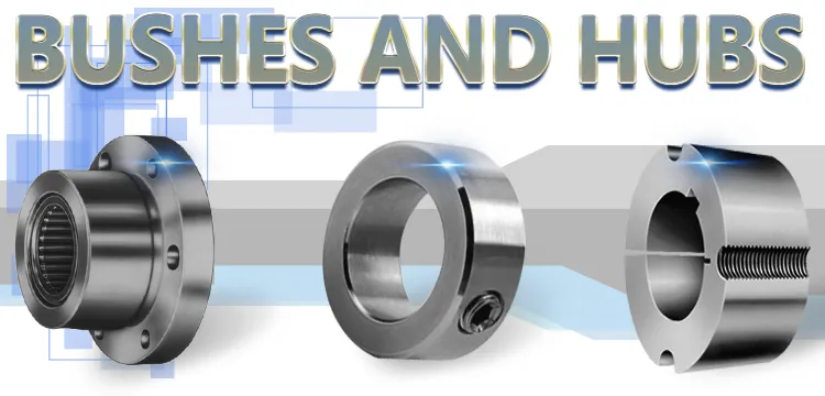 Bushes and Hubs Bore Weld on Wheels Transmission Adapters with Split Block Steel Disassembling for Plate Taper Lock Flanged Qd Bushings