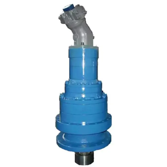 Industry Mining Crane Construction Speed Gear Reducer Solar Track Winch Wheel Swing Wind Turbine Pitch Yaw Slewing Drive Planetary Gearbox