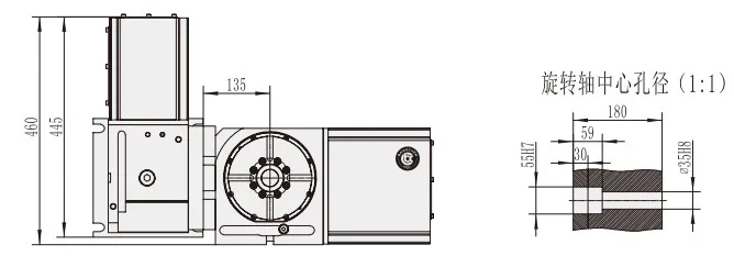 Rt-170 High Quality CNC Machining Center Accessories for Numerical Control Machine