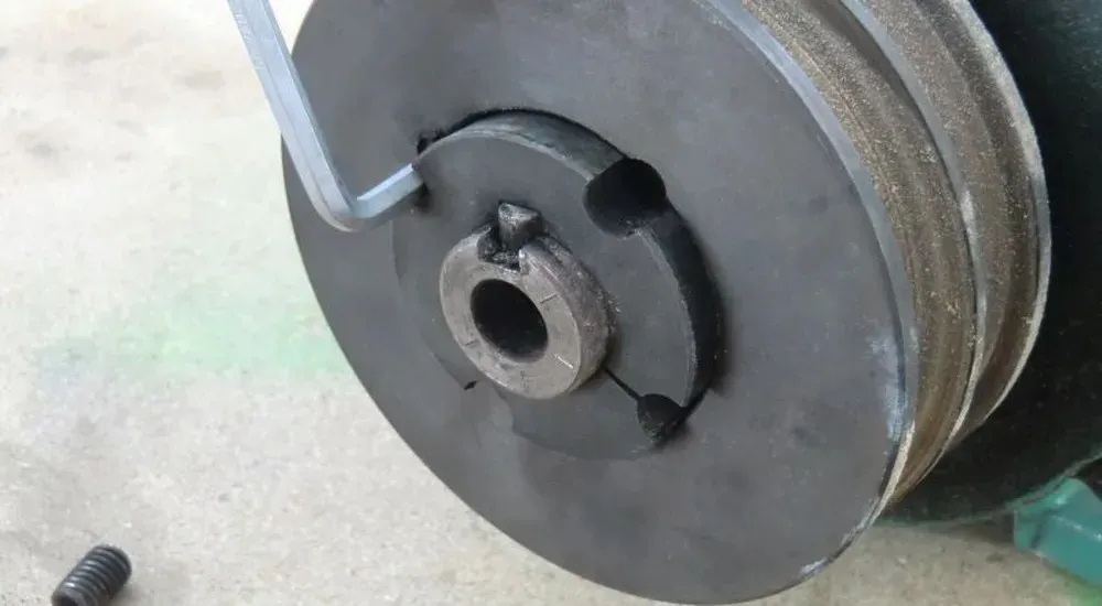 American Standard Cast Iron Ten-Groove Pulley Sheaves with Split Taper Bushings