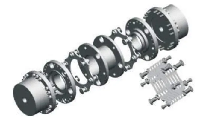 High Tolerance Fenaflex Spacer Disc Metalflex Coupling for Pump Drives Machine
