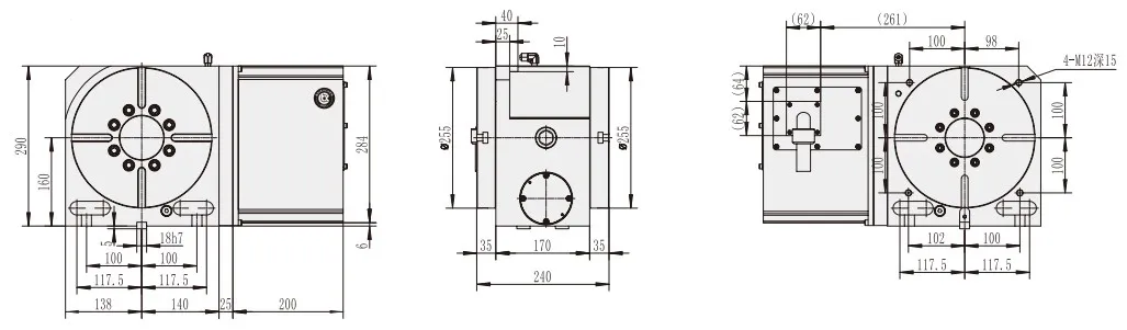 Wt-255-2p Chinese CNC Vertical Machining Center Price CNC Machining Center Accessories