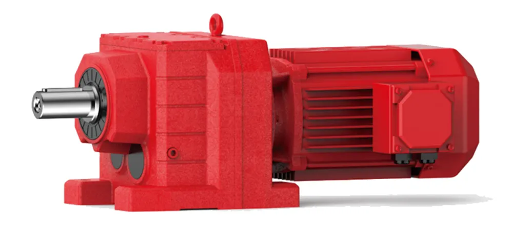R Series Foot Mounted Coaxial Speed Reducer F Parallel Shaft Helical Reduction K Right Angle Helical Bevel Geared Motor S Solid Shaft Helical Worm Gearbox