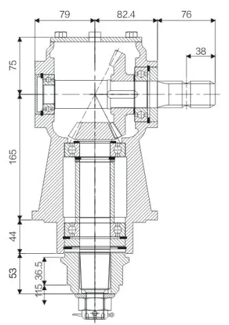 Agricultural Lawn Mower Gearbox