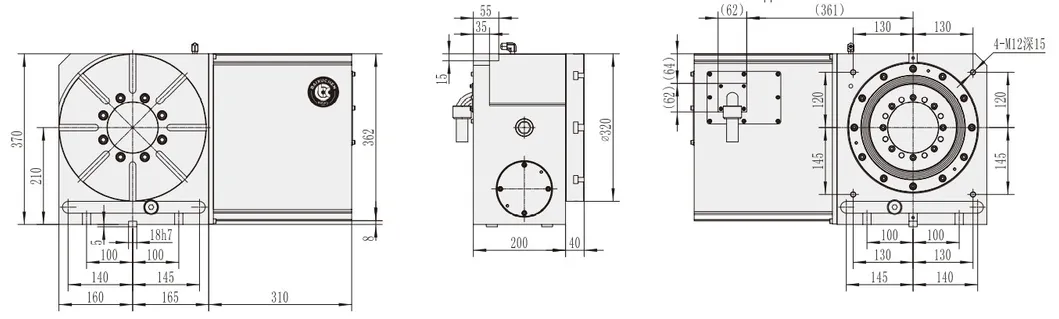 Wt-320 Durable Numerical Control Machine CNC Machining Center Accessories