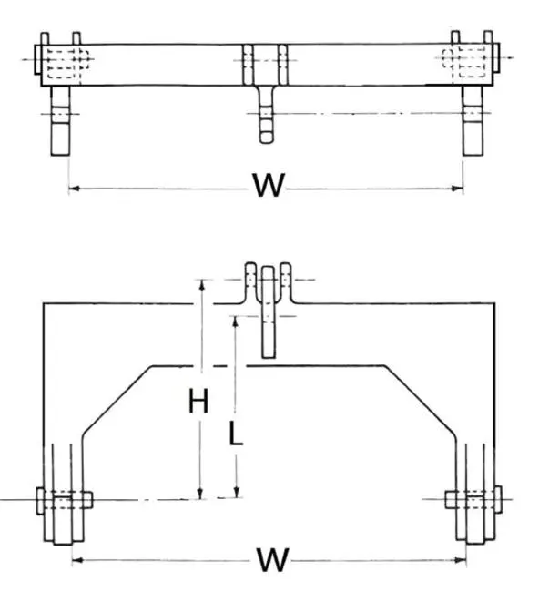 Cat2/3 3-Point Tractor Quick Hitch for Category 2/3 Qht023 (CAT 2 Tractor to CAT 3 Implement)
