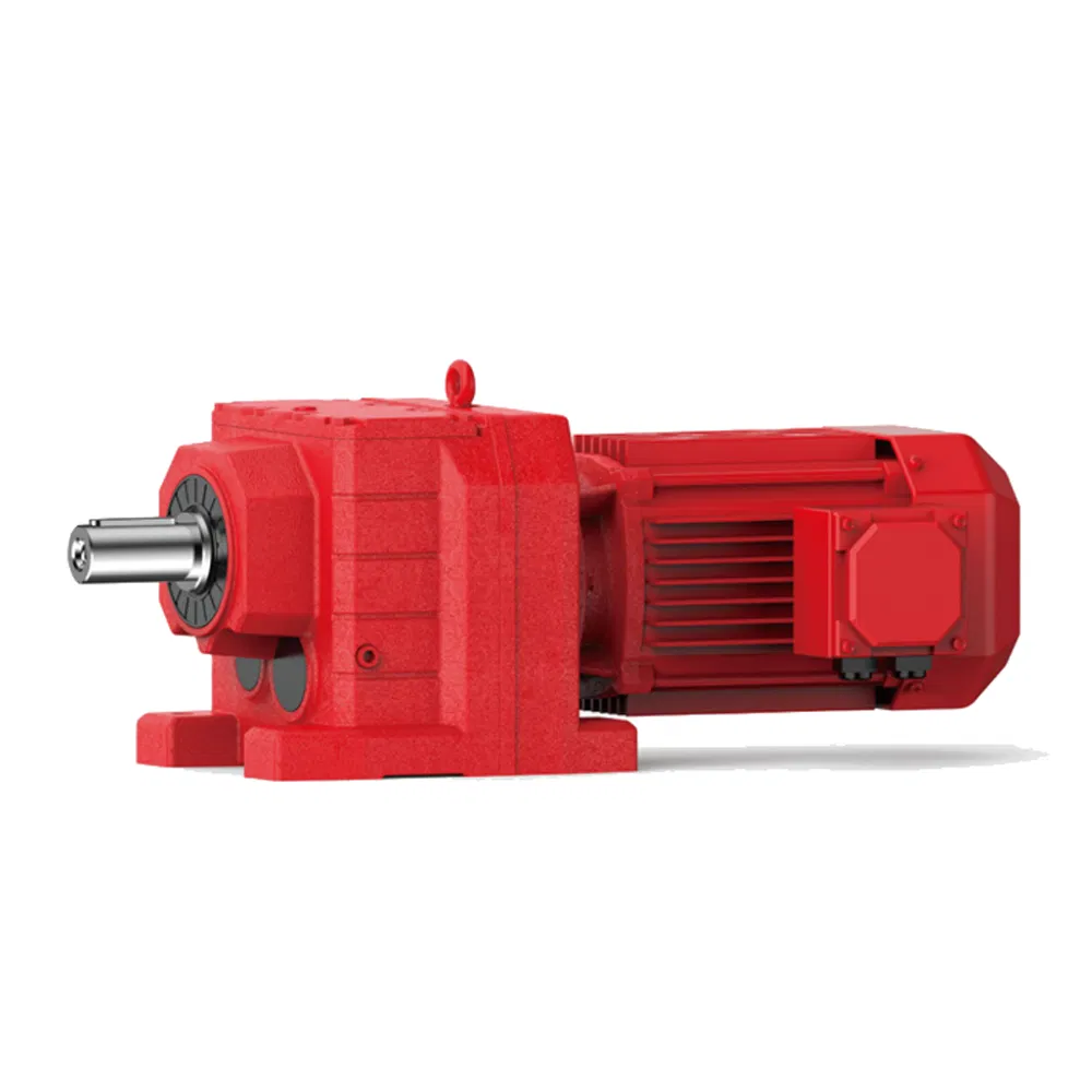 Competitive Price K Series Horizontal Hard Tooth Surface Reducer Gear Reducer Helical Gearbox Industrial Cement Mixer Gear Reducer
