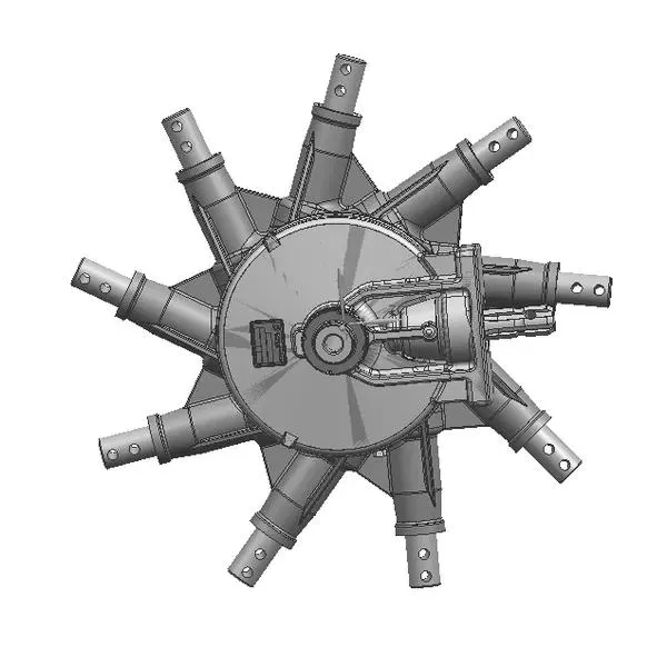 Agricultural K-791A 7.2: 1 Rotary Rake Gearbox