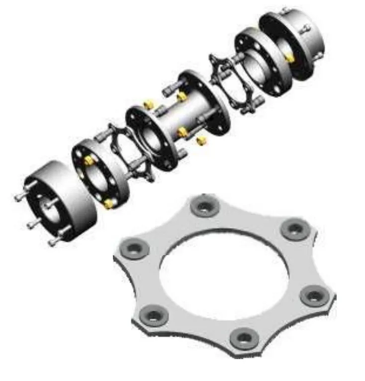 High Speed Capacity Low Axial Stiffness High Torsional Rigidity Transmission Flexible Coupling Shaft Coupling