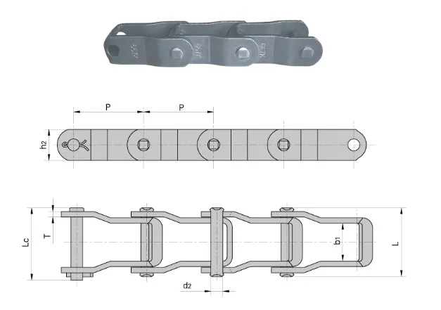Steel Pintle Chain