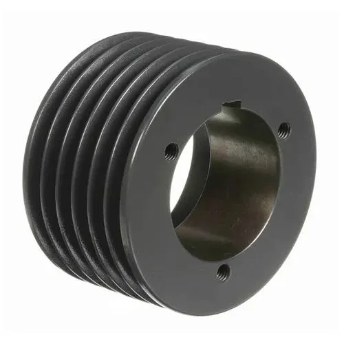 3V Series Cast Iron Six-Groove Sheaves Pulley with Split Taper Bushings
