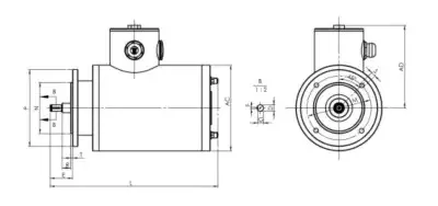 IEC Motor B5t Flange Mounted Stainless Steel Motor Tenv