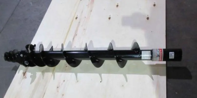 Earth Auger Drill Bit for Post Hole Digger 6 9 12 Inch
