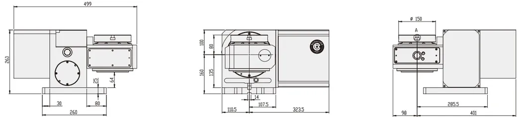 Wt-Rt150 Attractive Price New Type China Industrial CNC Machining Center 5 Axis Accessories