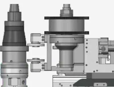 Y3125CNC10 5 Module CNC Gear Hobbing Machine with Integrated Chamfering Unit
