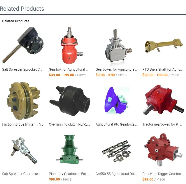 Pto Farm Slasher Rotary Mixer Tractor Right Angle Agricultural Bevel Gearbox Motor Gearbox Gear Box Helical Tiller Reduction Transmission