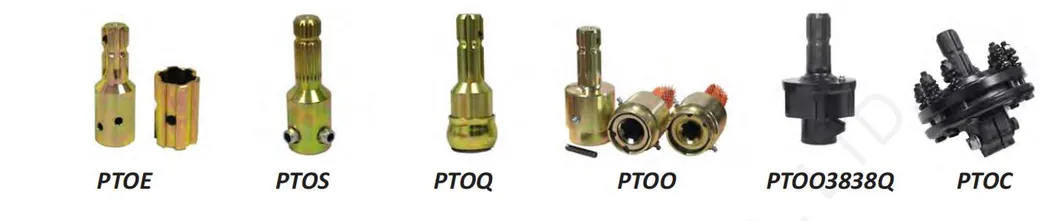 Tractor Pto Extension Shaft 1 3/8 FM - 1 3/8 Male 6 Spline Extend by 110 mm Pto Adapters Factory