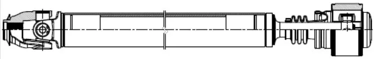 Pto Shaft Agricultural for Machinery Cardan Tractor Part Agriculture Rotavator 540 90 Degree Gearbox Drive Wide Angle for Weasler Adapter Pto Shaft