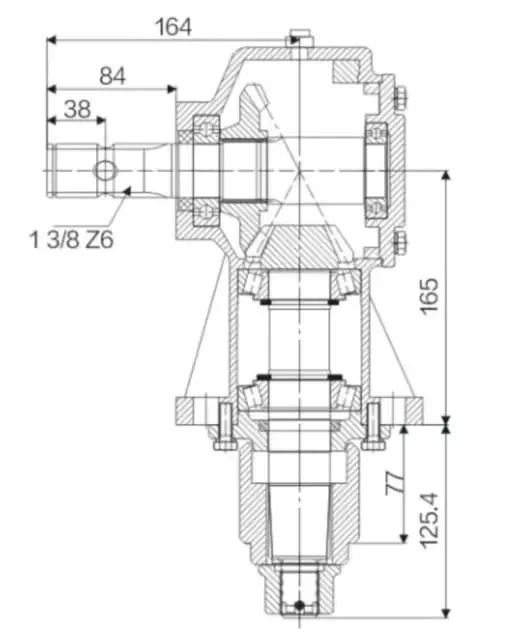 Agricultural Lawn Mower Gearbox