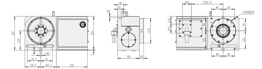 Wt-170 CNC Machining Center Accessories for Numerical Control Machine
