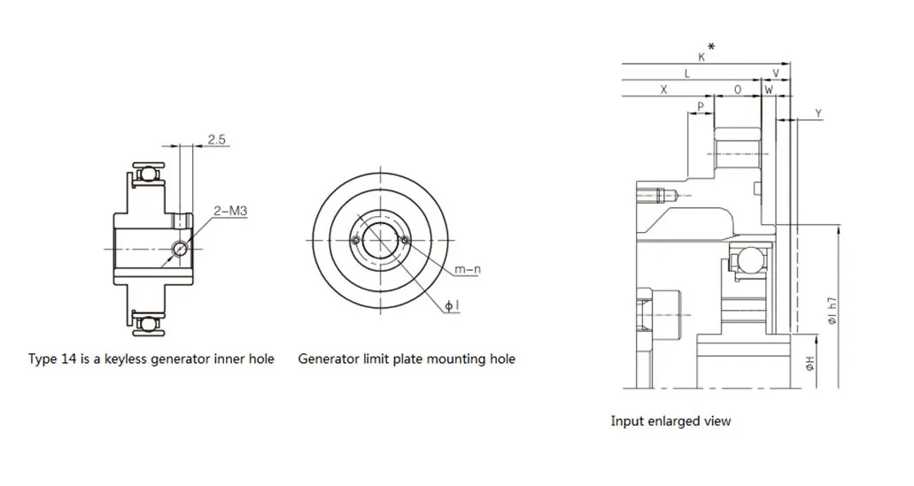 Elss Series Strain Wave Gearing Harmonic Reducer Drive Table Dividing Head Mini Cross Roller Bearing DC Motor with Drive Stepper Angle Drive Degree Gearbox
