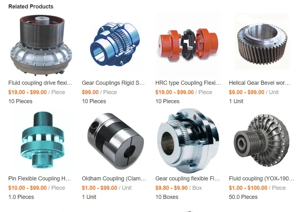 Yox-360 Fluid Drive Coupling Connector Metric Flexible Motor Shaft