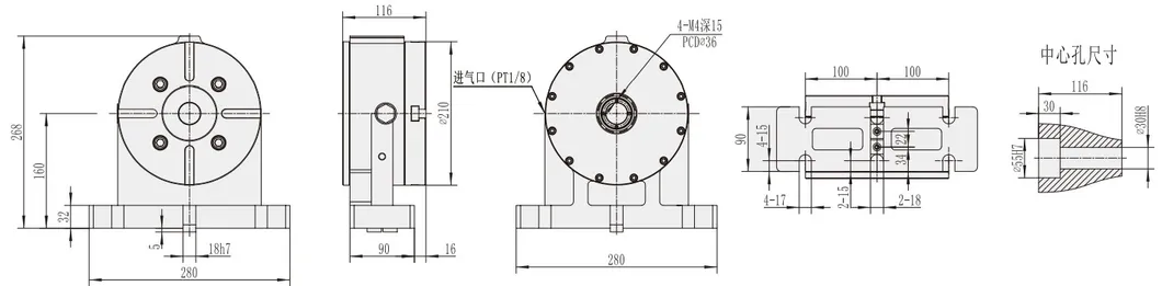 Ar-210 Numerical Control Machine CNC Machining Center Accessories for CNC Machinery