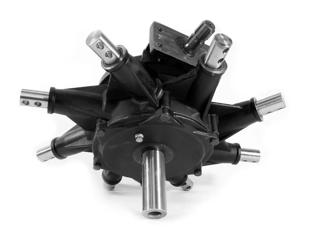Agricultural Bevel Gear Reducer 60 HP K-789c Hay Rotary Rake Gearbox
