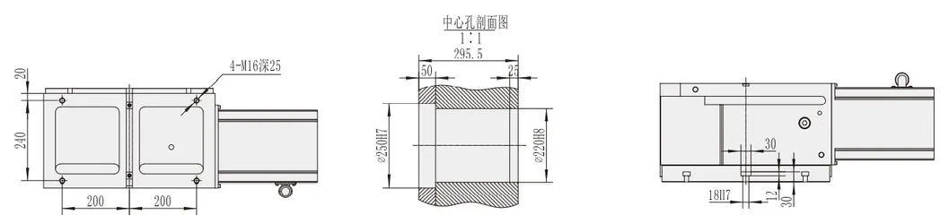 Wt-500 Professional Cheap Durable Vertical CNC Machining Center Accessories