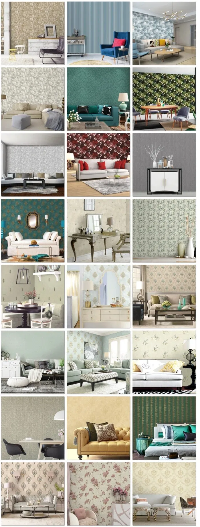 Hot Sale White Color Wall Decoration Materials Fire Resistant DIY Mural 3D Wall Panels Wall Coating Wallpaper