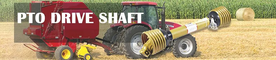 CE Certification Agricultural Wide Angle Tractor Factory Supply 6 Spline 540 Pto Drive Shaft for Bush Hog with Yoke Adapter Parts