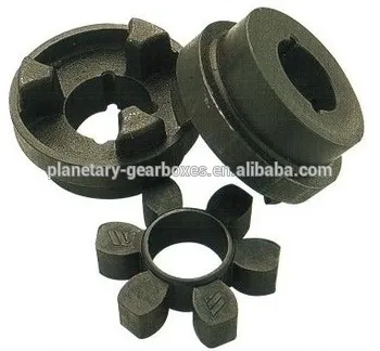 Customized H Type Shaft Joint Rubber Spider Coupling Lovejoy Jaw Couplings Spider Coupling HRC Flexible Couplings
