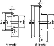 Japanese Kana Nk Standard Nk35b Sprockets B Type