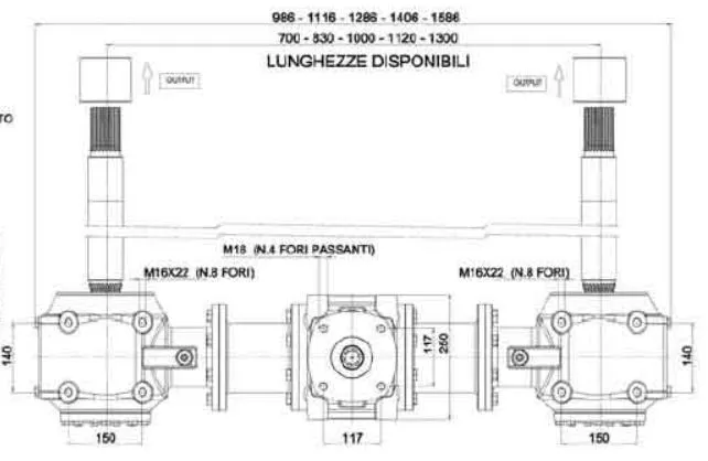 Bevel Gear Drive Gearbox for Concrete Mixers