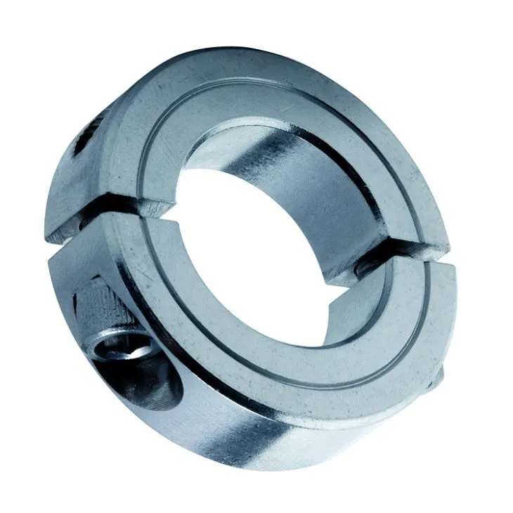 Shaft Locking Collars Aluminum Clamping Threaded Shaft Collar Set Factory