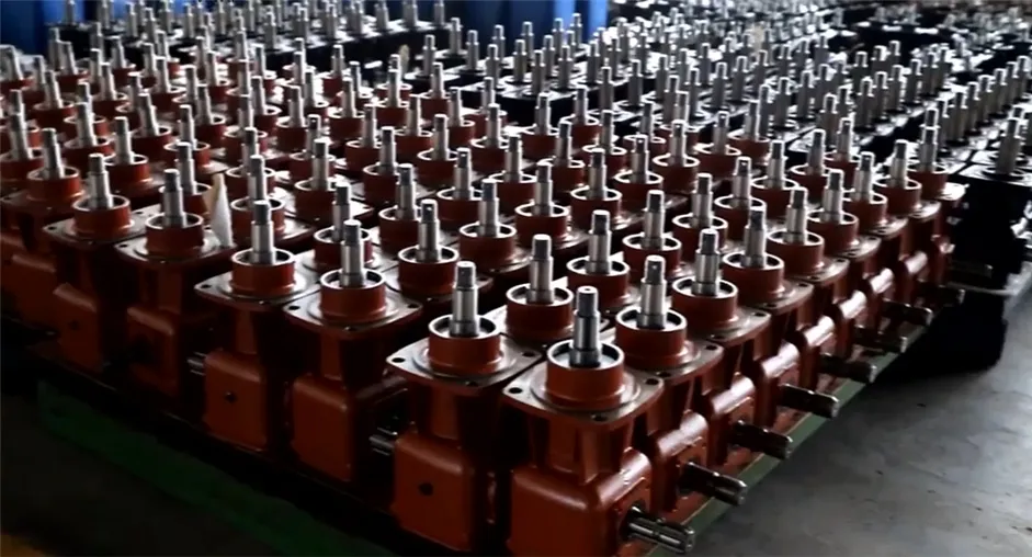 Agricultural 90 Degree Right Angle Multiplier Tractor Spindle Hydraulic Pump Mower Bevel 540 to 1000 Rpm Pto Speed Increaser Increase Gearbox for Generator